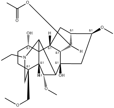 14-Acetylneoline分子式结构图