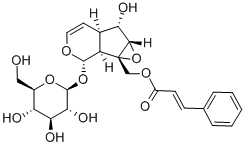 球花苦苷分子式结构图