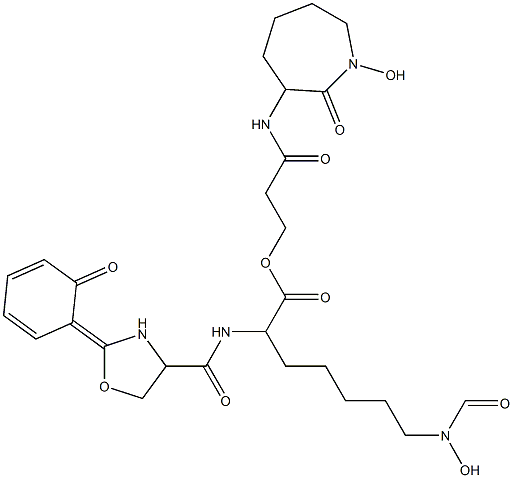 mycobactin分子式结构图