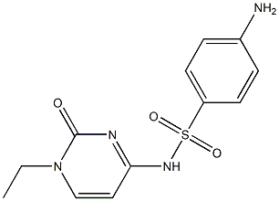 磺胺西汀分子式结构图