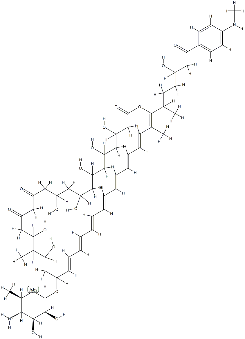 Fungimycin分子式结构图