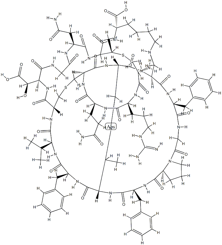 cinnamycin分子式结构图