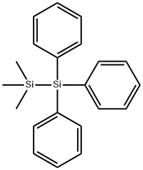 1,1,1-TRIMETHYL-2,2,2-TRIPHENYLDISILANE分子式结构图