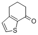 5,6-DIHYDRO-1-BENZOTHIOPHENE-7(4H)-ONE分子式结构图