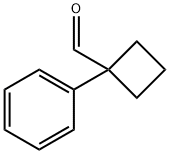 1-Phenylcyclobutanecarbaldehyde分子式结构图