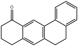 5,6,8,9-四氢苯并[A]蒽-11(10H)-酮分子式结构图