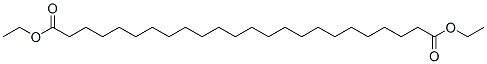 Tetracosanedioic acid diethyl ester分子式结构图