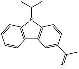 3-Acetyl-9-isopropyl-9H-carbazole分子式结构图