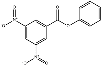 Benzoic acid, 3,5-dinitro-, phenyl ester分子式结构图