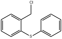 2-(苯硫基)氯苄分子式结构图