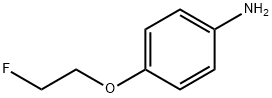 4-(2-氟乙氧基)苯胺分子式结构图