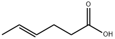 (4E)-4-己烯酸分子式结构图