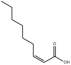 (Z)-2-Nonenoic acid分子式结构图