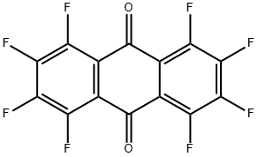 Octafluoro-9,10-anthraquinone分子式结构图