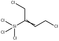 1,4-DICHLORO-2-(TRICHLOROSILYL)-2-BUTENE分子式结构图