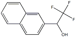 2,2,2-三氟-1-(萘-2-基)乙烷-1-醇分子式结构图