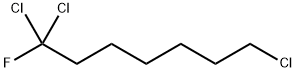 1,1,7-Trichloro-1-fluoroheptane分子式结构图