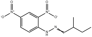 2-Methylbutanal 2,4-Dinitrophenylhydrazone分子式结构图