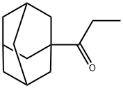 1-(金刚烷-1-基)-1-丙酮分子式结构图