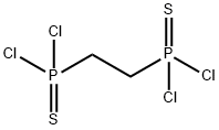 1,2-BIS(DICHLOROTHIOPHOSPHONYL)ETHANE分子式结构图