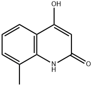 4-羟基-8-甲基-2-喹啉酮分子式结构图