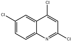 2,4,6-三氯喹啉分子式结构图