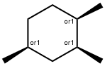 CIS,TRANS,TRANS-1,2,4-TRIMETHYLCYCLOHEXANE分子式结构图