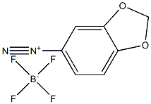 3,4-(亚甲二氧基)重氮苯四氟硼酸盐分子式结构图