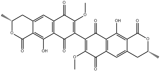 黄麦格霉素分子式结构图