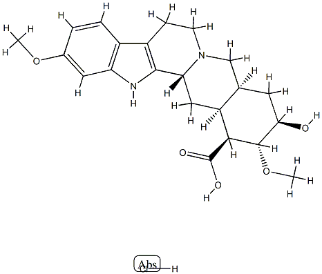 盐酸利舍平酸分子式结构图