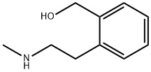 2-[2'-(METHYLAMINO)ETHYL]BENZENEMETHANOL分子式结构图