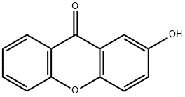 2-羟基-9H-9-氧杂蒽酮分子式结构图