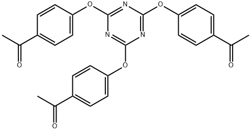 2,4,6-tris(4-formylphenoxy)-1,3,5-triazine分子式结构图