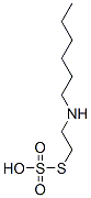 Thiosulfuric acid hydrogen S-[2-(hexylamino)ethyl] ester分子式结构图