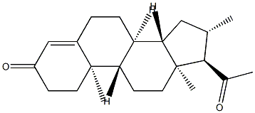 (17α)-16β-Methylprogesterone分子式结构图
