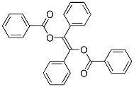 (E)-α,β-Bis(benzoyloxy)stilbene分子式结构图