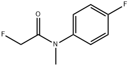 2',4'-二氟-正-甲基乙酰苯胺分子式结构图