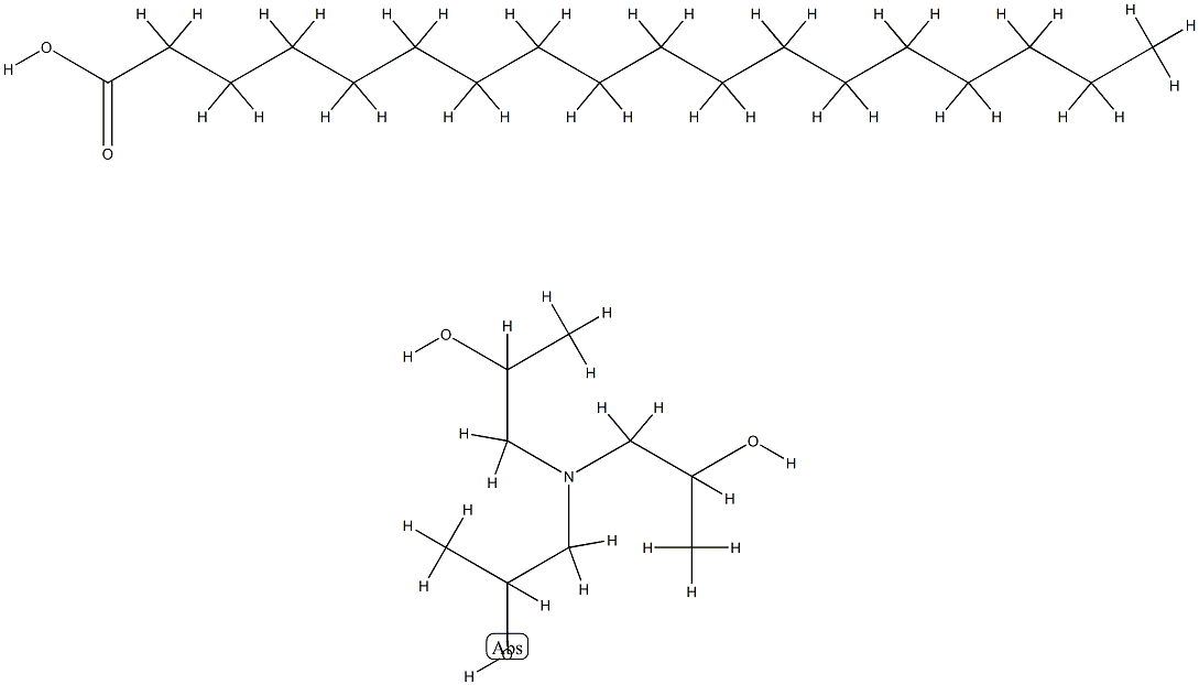 硬脂酸TIPA盐分子式结构图