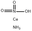 Cerium(IV) ammonium nitrate分子式结构图