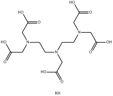 Glycine, N,N-bis2-bis(carboxymethyl)aminoethyl-, potassium salt分子式结构图