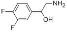 A-羟基-3,4-二氟苯乙胺分子式结构图