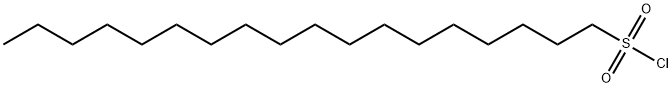 1-十八烷基磺酰氯分子式结构图