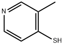 3-甲基-4-吡啶硫醇分子式结构图