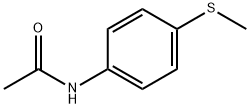 4-乙酰胺基硫代苯甲醚分子式结构图