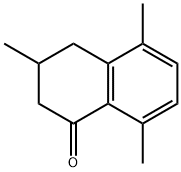 3,4-Dihydro-3,5,8-trimethyl-1(2H)-naphthalenone分子式结构图