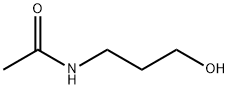 N-(3-羟基丙基)乙酰胺分子式结构图