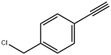 1-(氯甲基)-4-乙炔基苯分子式结构图