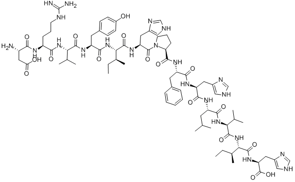 ANGIOTENSINOGEN 来源于人类血浆分子式结构图