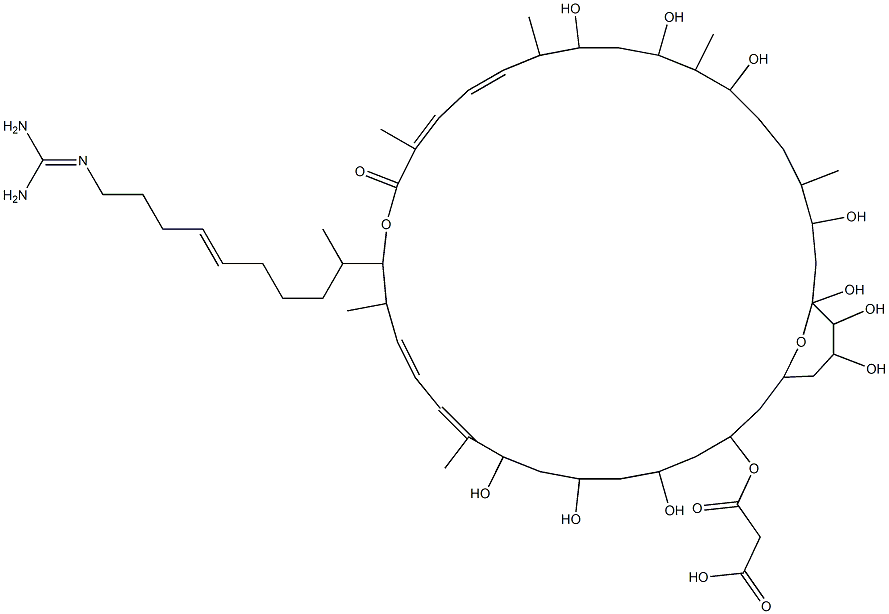 azalomycin-F分子式结构图