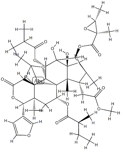 Entandrophragmin分子式结构图